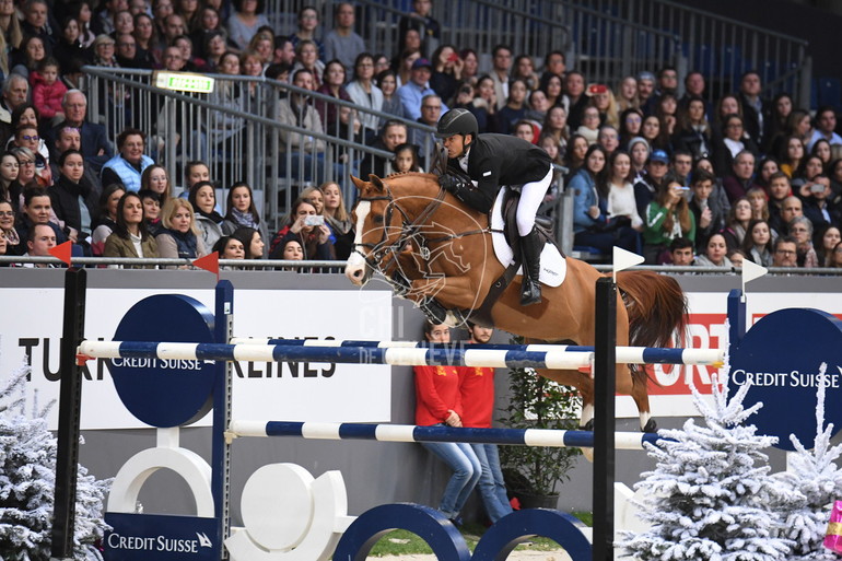 Kent Farrington vainqueur du Credit Suisse Challenge avec Creedance