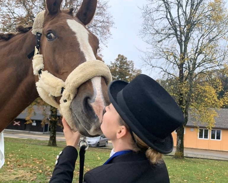 Tamara Horisberger et Oxyle de Meuyrattes ©Privée