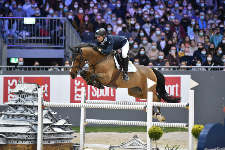 José Maria Larocca et Finn Lente au CHI de Genève 2021. © Geneviève de Sepibus