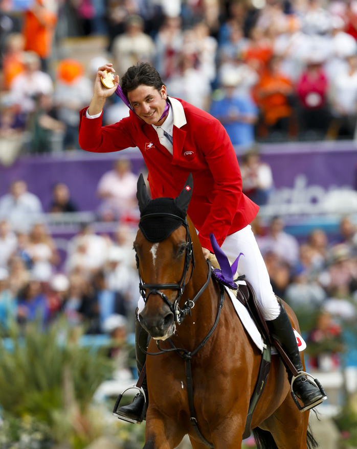 Steve Guerdat champion olympique CHI-W de Genève conférence Léman Bleu direct