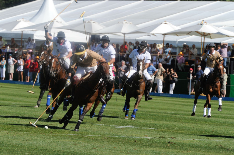 Des matchs fort disputés lors du Hublot Polo Gold Cup à Gstaad