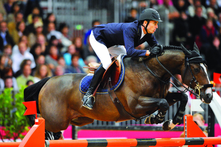 Steve Guerdat et Tresor victorieux du Grand Prix de Lyon en 2008©Christophe Bricot 