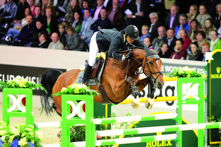 Steve Guerdat et Nino des Buissonnets terminaient 2es l'an dernier lors de la finale à den Bosch