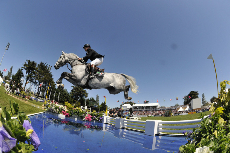 Nick Skelton vainqueur en 2012 sur le beau terrain de La Baulle© Christophe Bricot