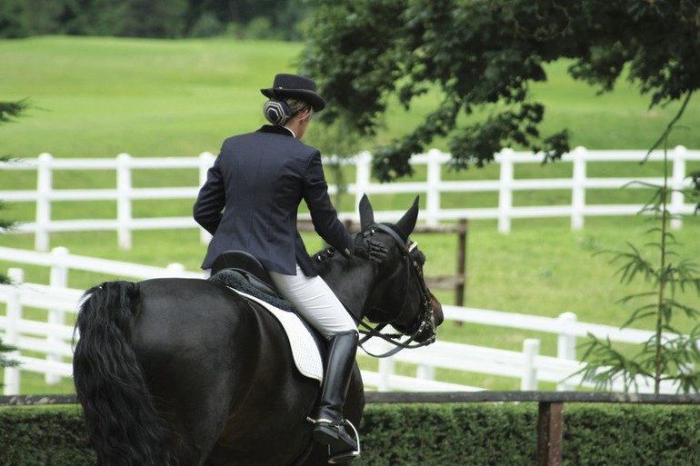 Un écrin de verdure pour le concours de dressage à Prangins ©Aurore Biron