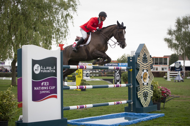 Romain Duguet,Emilie Stampfli,William Whitaker, Eiken Sato, CSIO de St-Gall