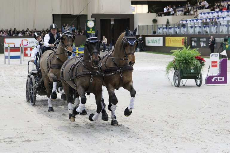 Boyd Exell, Hanovre, Coupe du monde d'attelage