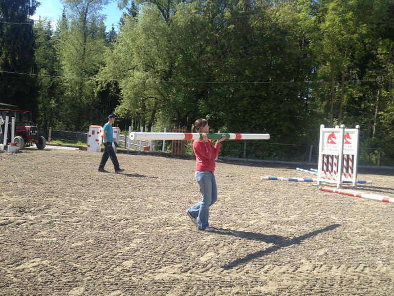 Le paddock d'Orsonnens est prêt