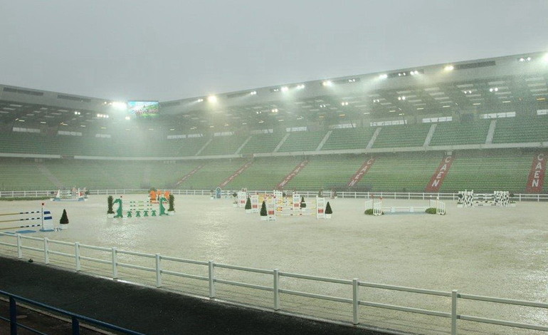 Caen pluie