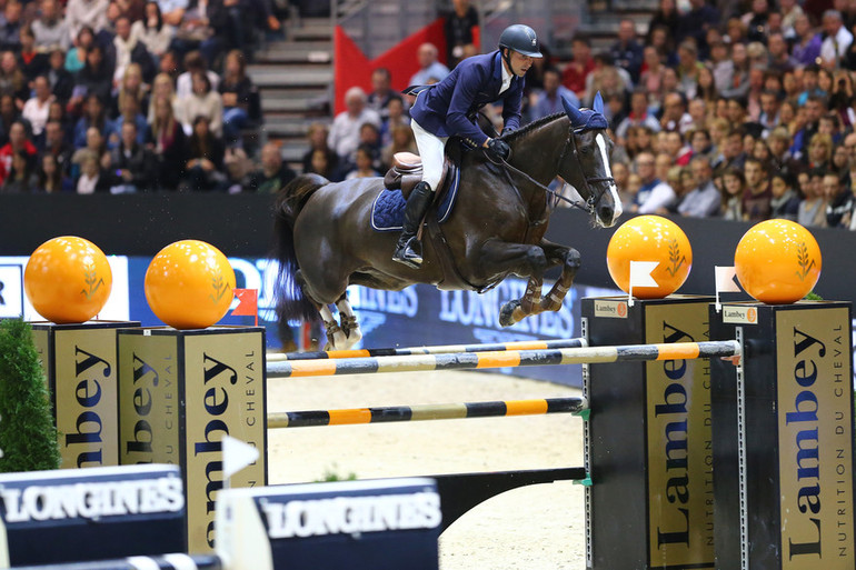 Romain Duguet lors du CSI-W de Lyon en 2013