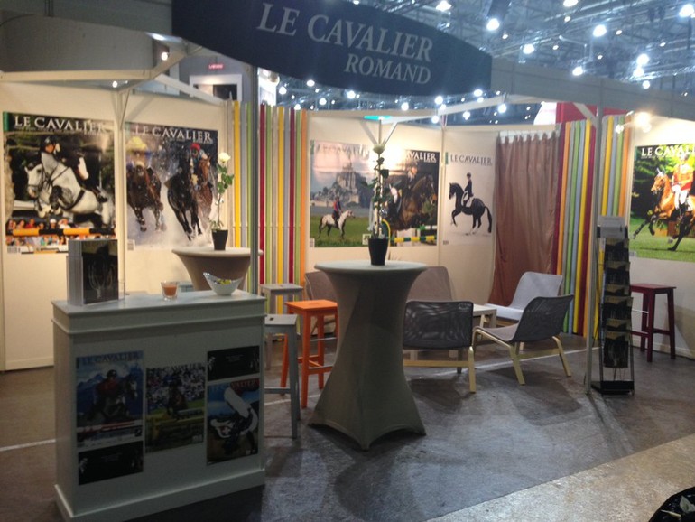 Le nouveau stand du Cavalier Romand au CHI de Genève