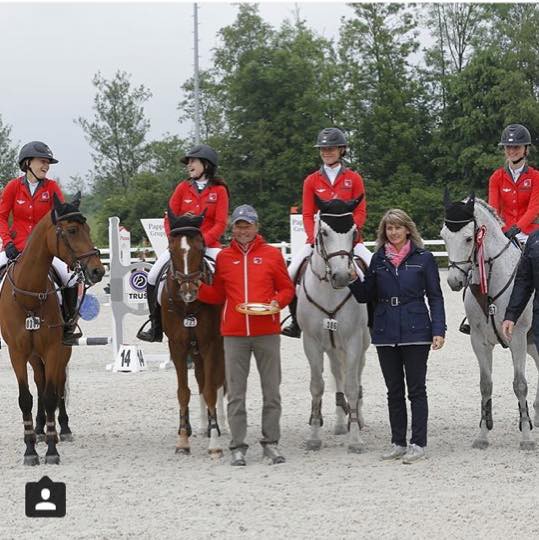 équipe de Suisse poneys