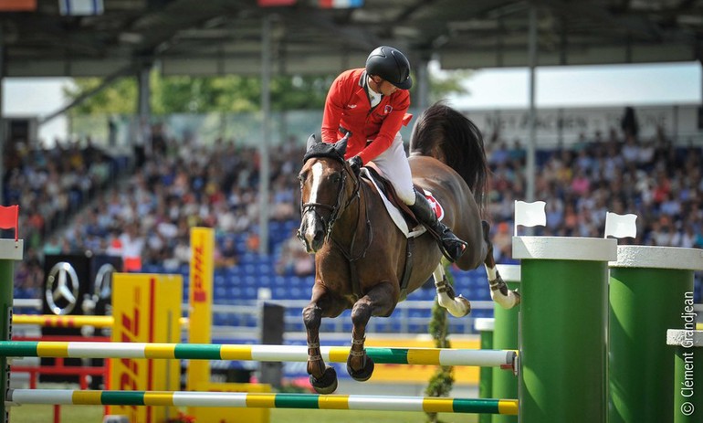 Romain Duguet et Quorida de Treho ont offert le premier sans-faute à l'équipe de Suisse.