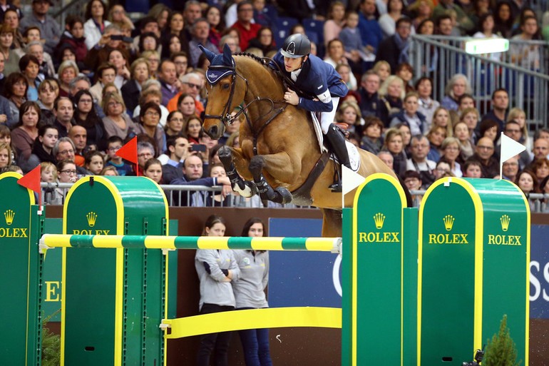 Scott Brash et Hello Sanctos remportaient le Grand Prix du Rolex Grand Slam en décembre dernier au CHI de Genève.