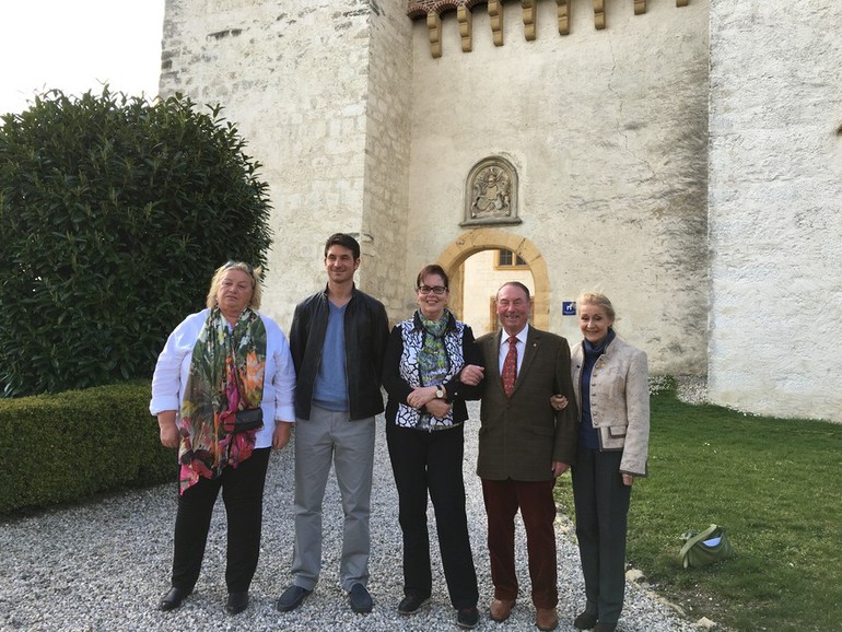 Vernissage de l'exposition "l'Olympe des Cavaliers suisses"