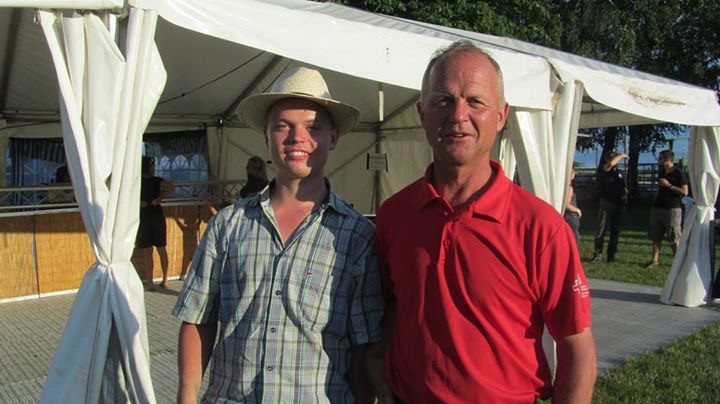Werner Ulrich et son fils Stefan sont présents à Signy