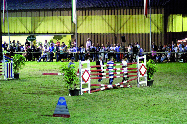 Les Six Barres de Payerne en nocturne