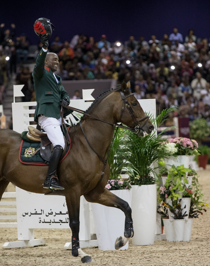 Le héros du Maroc, Abdelkebir Ouaddar est on fidèle Quickly de Kreisler 2es du GP d'El Jadida. 