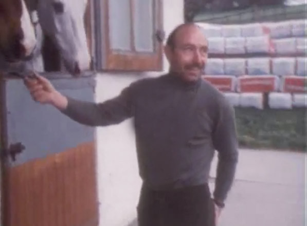 Paul Weier lors de l'émission de la RTS en 1973