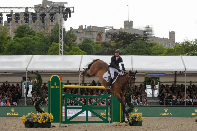  Kent Farrington a renforcé sa position en gagnant le Grand Prix Rolex à Windsor avec le SF Sherkan d’Amaury