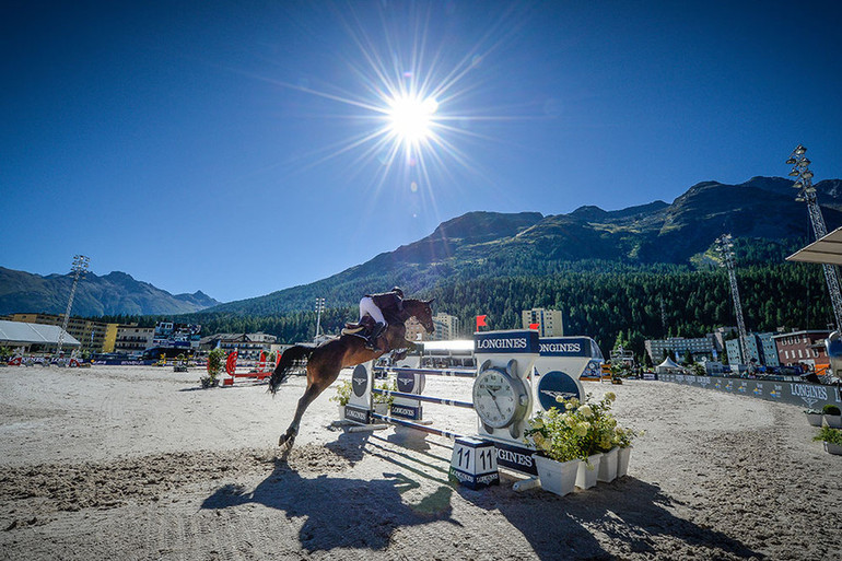 La belle piste de St-Moritz 