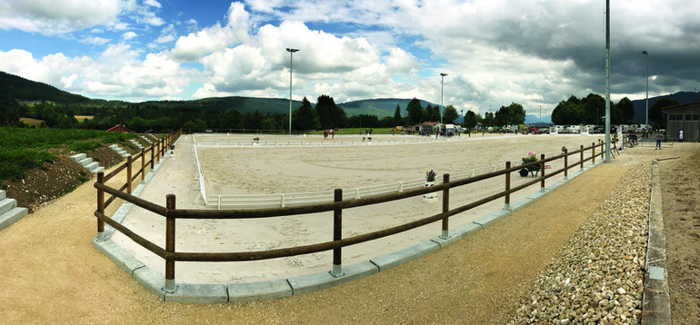 Inauguration ce week-end du nouveau paddock de Tavannes avec le concours d'automne