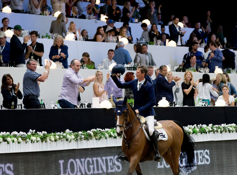 Daniel Deusser avait remporté le Grand Prix en 2016 avec le bien nommée Equita van't Zorgvielt