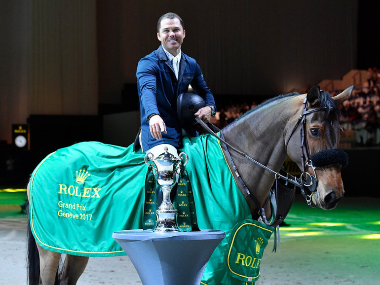 Kent Farrington vainqueur du Rolex Grand Slam au CHI de Genève