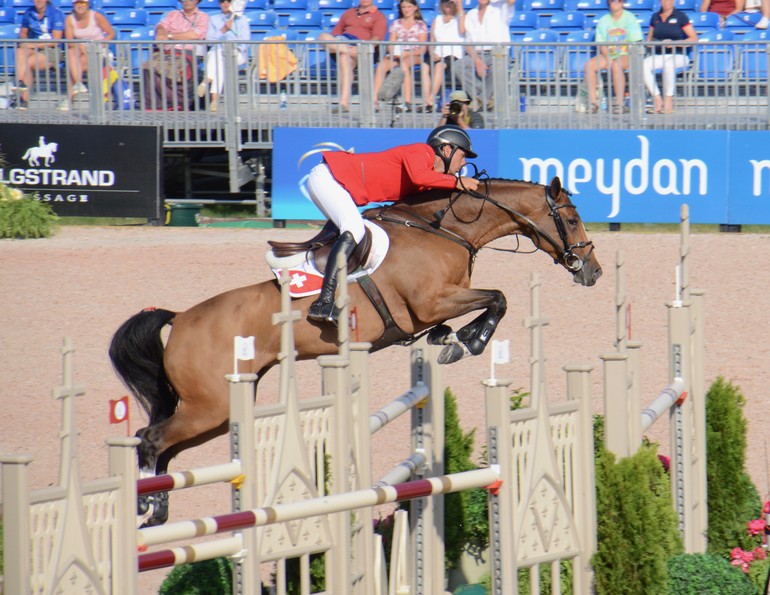 Steve Guerdat et Bianca ont pris la tête des championnats du monde