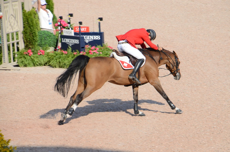 Steve Guerdat et Bianca ont pris la tête des championnats du monde