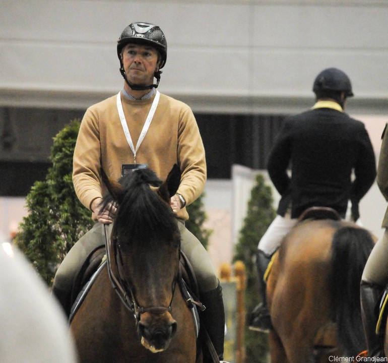 Patrice Delaveau sur le paddock du CHI de Genève