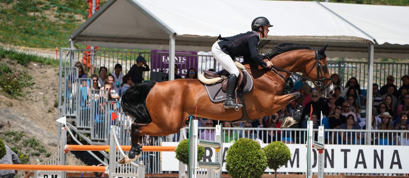 Anthony Bourquard ©Jumping Crans-Montana. 
