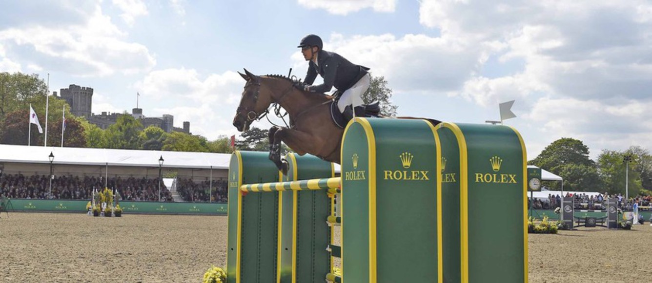 Lors du Royal Windsor Horse Show en mai dernier, Henrik von Eckermann et Tovek's Mary Lou remportaient leur 2e Rolex Grand Slam.©RWHS - Peter Nixon.