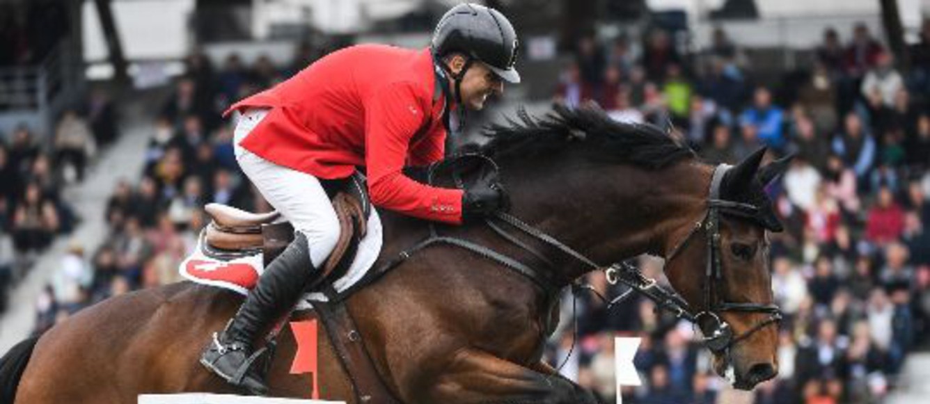 Niklaus Rutschi et Cardano à La Baule en 2019 ©FEI