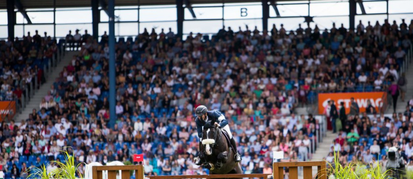 Steve Guerdat et Alamo seront des candidats sérieux à la victoire dans le Rolex Grand Slam de Spruce Meadows ©Rolex-Ashley Neuhof