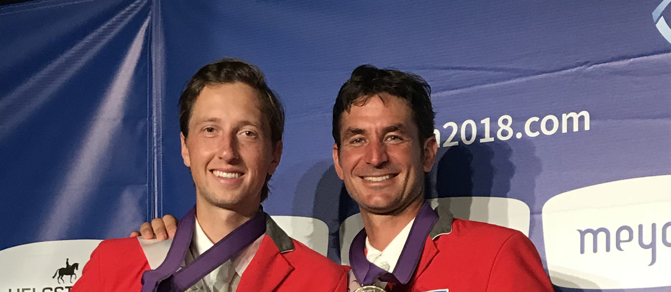 Steve Guerdat,Martin Fuchs, toit du monde