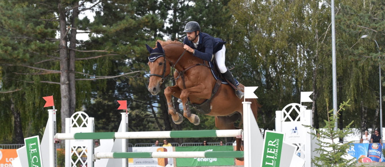 Mehdi Roessli et Valderama Tame, sacrés champions romands 2020 à Sion. © Geneviève de Sepibus