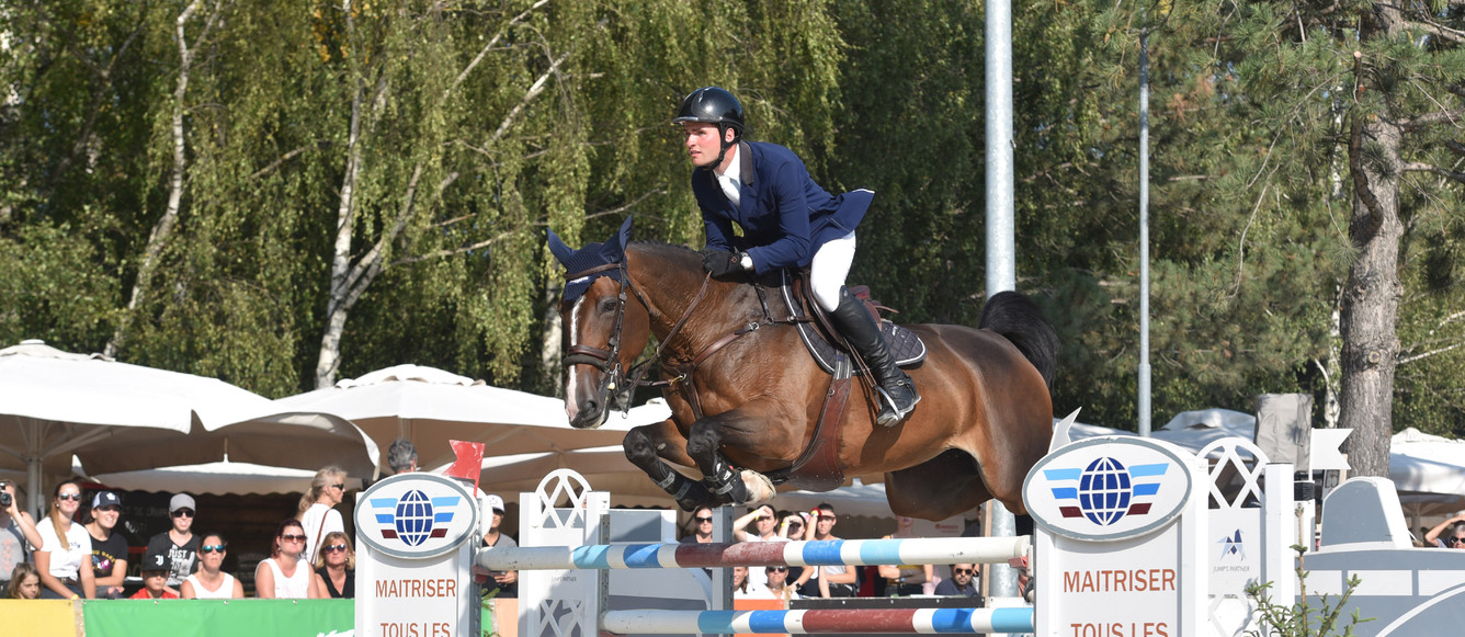 Bryan Balsiger et Dubai du Bois Pinchet ©Geneviève de Sepibus