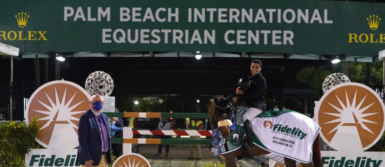 Abdel Said (EGY) et Bandit Savoie ont remporté le Grand Prix©Sportfot WEF