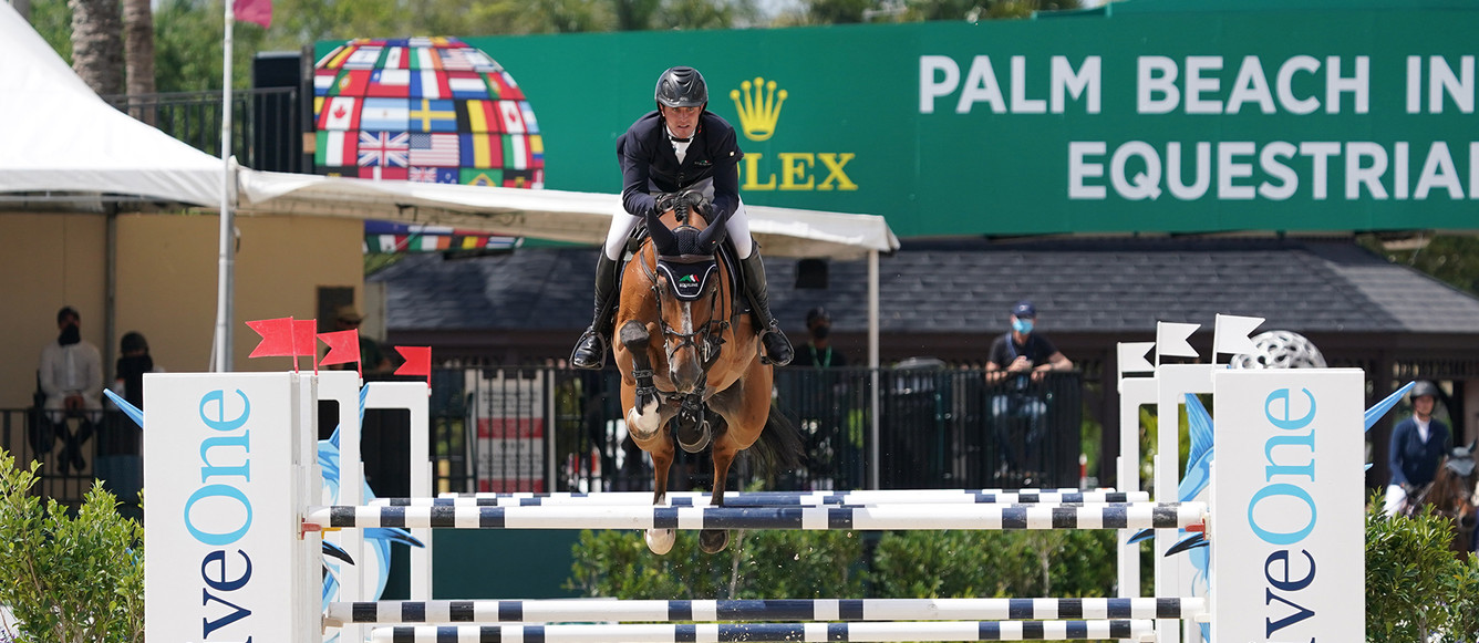Darragh Kenny et Vertige De Galarzacs à Wellington. © Sportfot