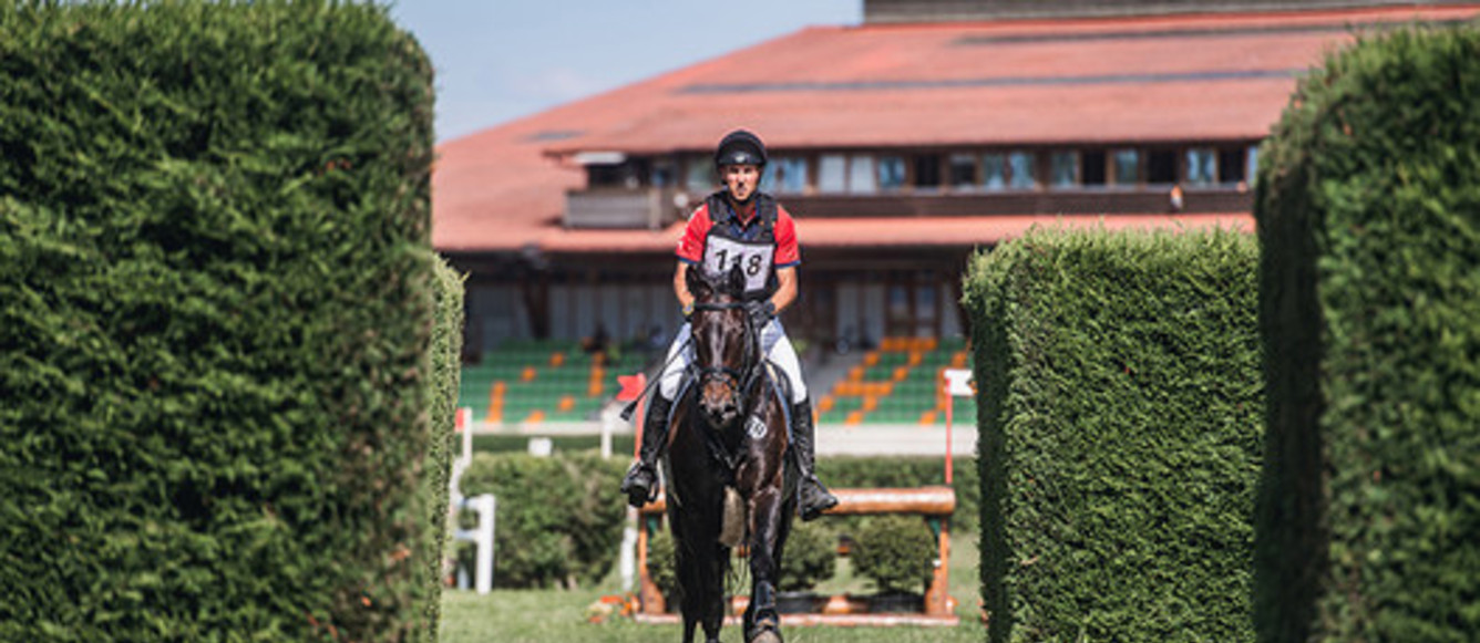 Felix Vogg et Cartania II à Avenches-IENA. © Soraya Exquis Gloor