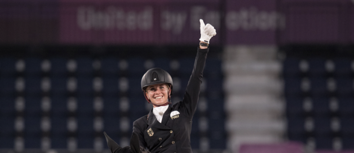 Jessica von Bredow-Werndl et Dalera. © FEI/Shannon Brinkman