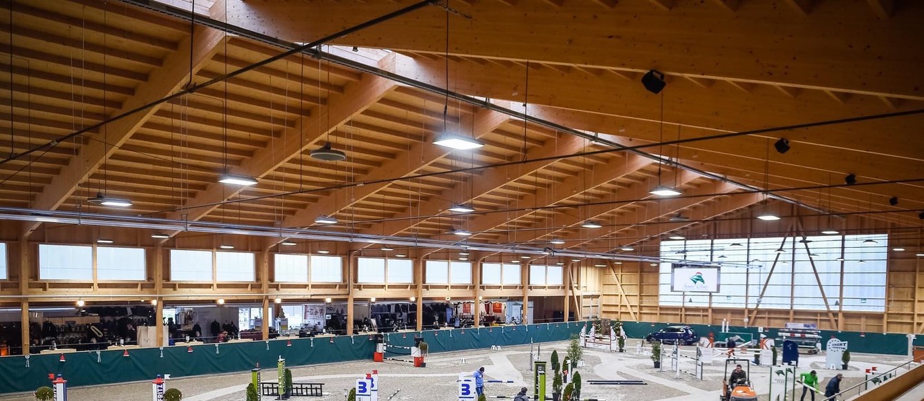 Le Horsepark de Dielsdorf accueille un beau national inodore ce week-end. © Horse Park Masters