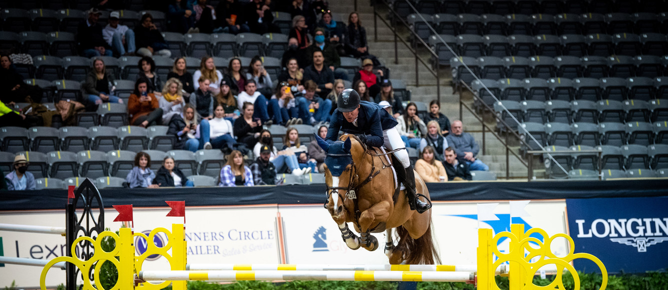 McLain Ward, USA, & Contagious $213,300 LONGINES FEI Jumping World Cup™ Lexington