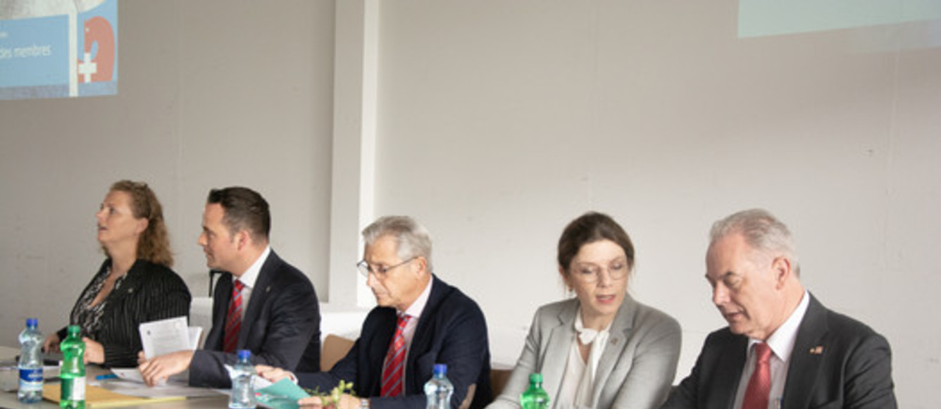 Sandra Wiedmer (gérante), Damian Müller, Pierre Brunschwig, Nayla Stössel, Franz Häfliger | © FSSE/C. Heimgartner