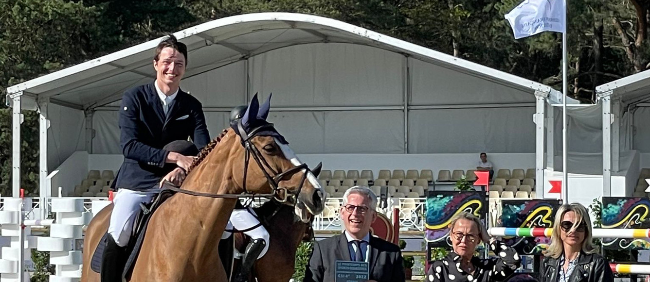 Edouard Schmitz a brillé à Fontainebleau