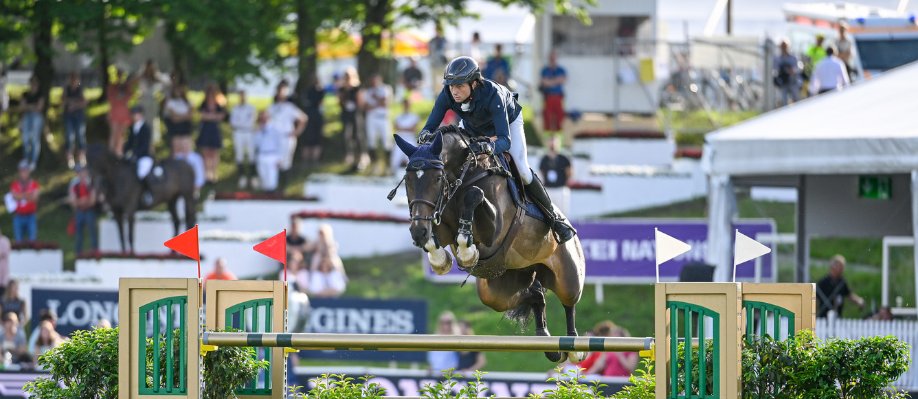 Martin Fuchs et Conner Jei ont survolé le GP de St-Gall au propre comme au figuré. © Katja Stuppia