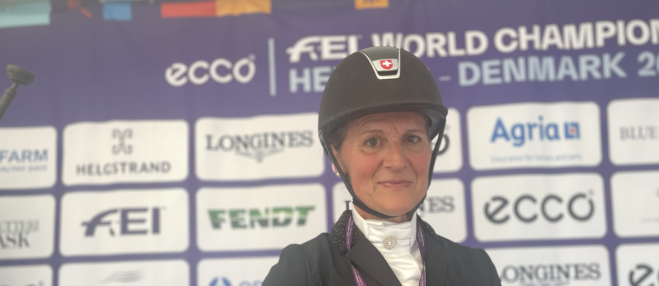 Nicole Geiger aux Mondiaux de Herning 2022. ©EO