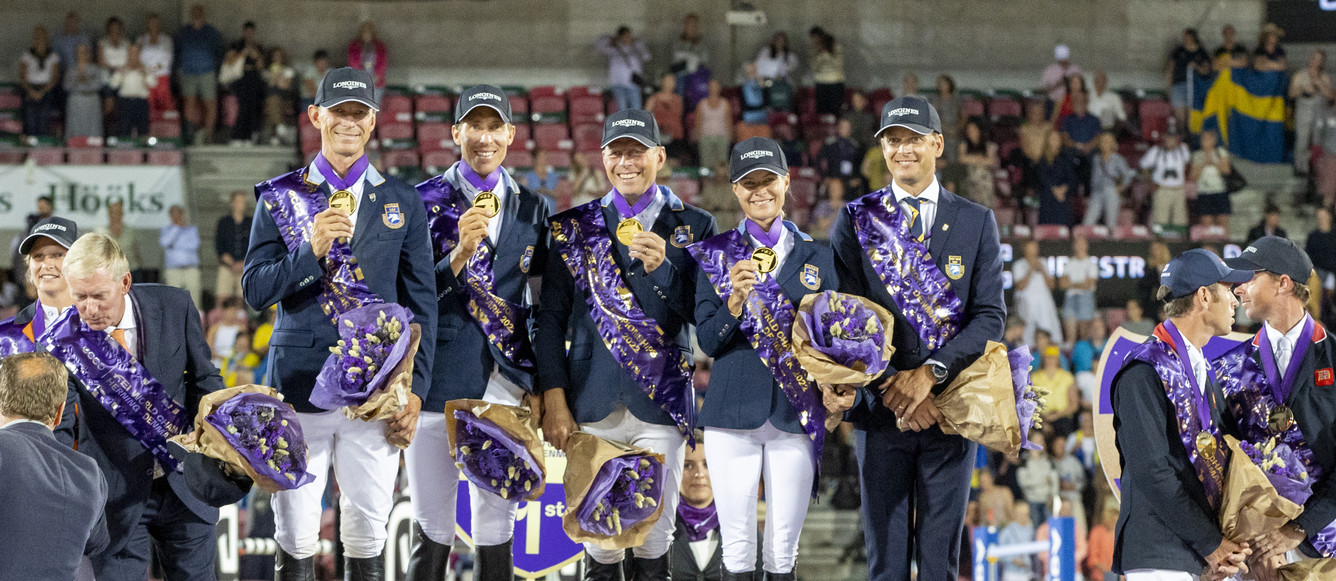 Team Suède, Sweden, Suède, Herning © Dirk Caremans – Hippofoto