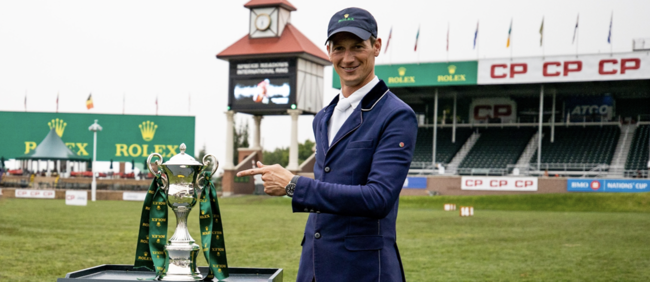 Daniel Deusser, vainqueur du Masters de Calgary 2022. © Ashley Neuhof